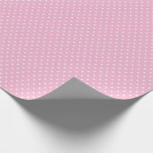 Pink Polka Dot Cadeaupapier (Hoek)