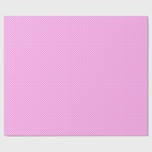 Pink Polka Dot Cadeaupapier (Vlak)