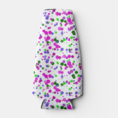 Pink Polka Dot Confetti Flesjeskoeler (Voorkant)