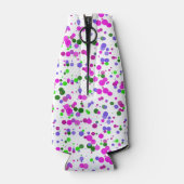 Pink Polka Dot Confetti Flesjeskoeler (Achterkant)