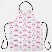 Pink Polka Dot Flamingo Schort (Voorkant)
