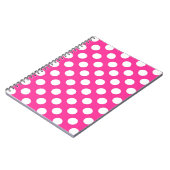 Pink Polka Dot Notitieboek (Linkerzijde)