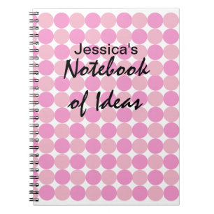 Pink Polka Dot Notitieboek