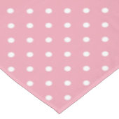 Pink Polka Dot Tafelkleed (Gekanteld)