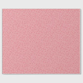 Pink Polka Dots Cadeaupapier (Vlak)