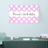 Pink Polka Dots, Polka Dot Pattern, Stippen, Birth Spandoek (Beurs)