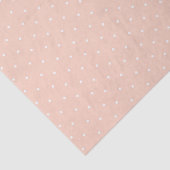 Pink Polka Dots Tissue Paper Tissuepapier (Detail)