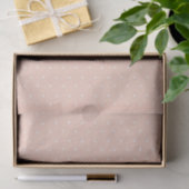 Pink Polka Dots Tissue Paper Tissuepapier (Geschenk)