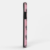-PINK POLKA SKULL IPHONE CASE- Case-Mate iPhone CASE (Achterkant/rechts)