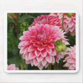 "Pink Pom Pom Dahlia" Muismat (Voorkant)