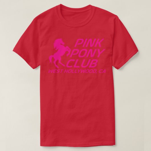 Pink Pony Club Pin T-shirt (Design voorkant)