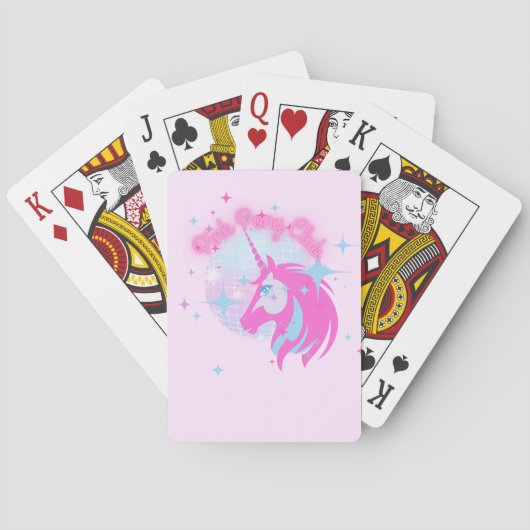 Pink Pony Club Pokerkaarten (Achterkant)