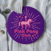 Pink Pony Club Ronde Button 6,0 Cm (In situ)
