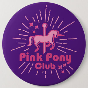 Pink Pony Club Ronde Button 6,0 Cm