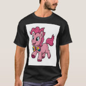 pink pony club sticker t-shirt (Voorkant)