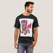 pink pony club sticker t-shirt (Voorkant volledig)