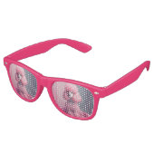PINK POODLE DOG SUNGLASSES FUN-Glasses! Retro Zonnebril (Gekanteld)