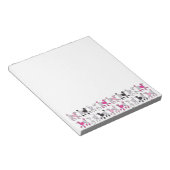 PINK POODLES Aangepaste laptop Notitieblok (Schuin)
