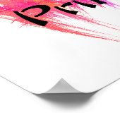 Pink Poomsae Princess Poster (Hoek)