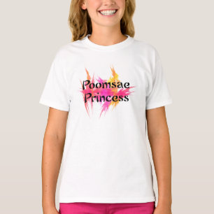 Pink Poomsae Princess T-shirt