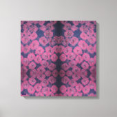 Pink Poppies Stretched Canvas Print (Voorkant)