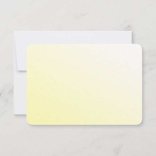 Pink Poppies Wedding Response Kaart (Achterkant)