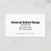 Pink Poppy Close-up foto dubbel bediend Visitekaartje (Achterkant)