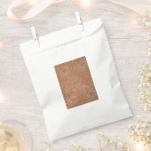 Pink Poppy (door William Morris) ( Patroon) Bedankzakje (Geknipt)