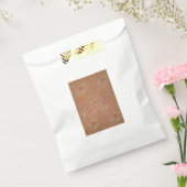 Pink Poppy (door William Morris) ( Patroon) Bedankzakje (Gezegeld)