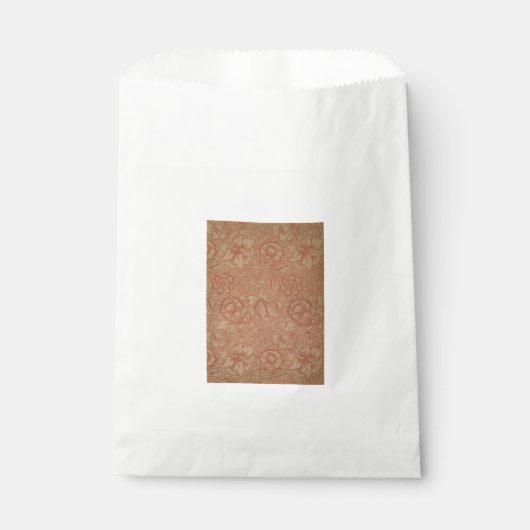 Pink Poppy (door William Morris) ( Patroon) Bedankzakje (Voorkant)