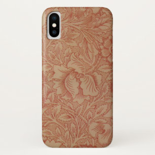 Pink Poppy (door William Morris) ( Patroon) Case-Mate iPhone Case