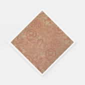 Pink Poppy (door William Morris) ( Patroon) Servet (Hoek)