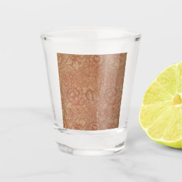 Pink Poppy (door William Morris) ( Patroon) Shot Glas