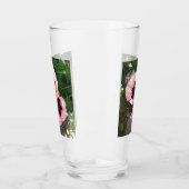 Pink Poppy Flower Glass Glas (Links)
