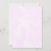 Pink Popsicle Ice Cream Pop op over verjaardagsfee Kaart (Achterkant)