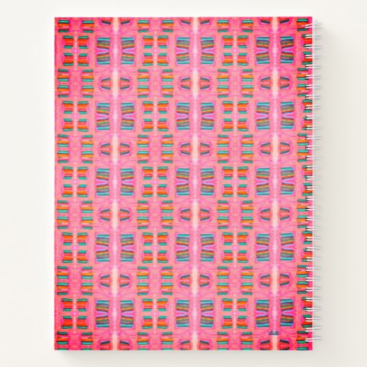 Pink Power Spiral Notitieboek (Achterkant)