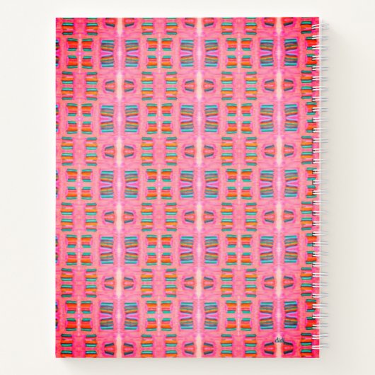 Pink Power Spiral Notitieboek (Achterkant)