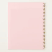 Pink Pray Plan Prosper Faith-Based Daily  Planner (Achterkant)