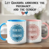 Pink Pregnancy Announcement New Grandma  Mok