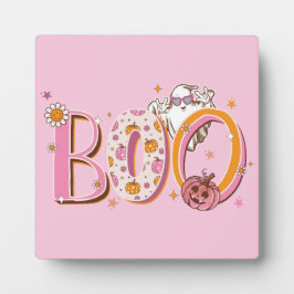 Pink & Preppy Halloween Fotoplaat