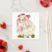 Pink Priceilla CAt Servetten (Insitu)