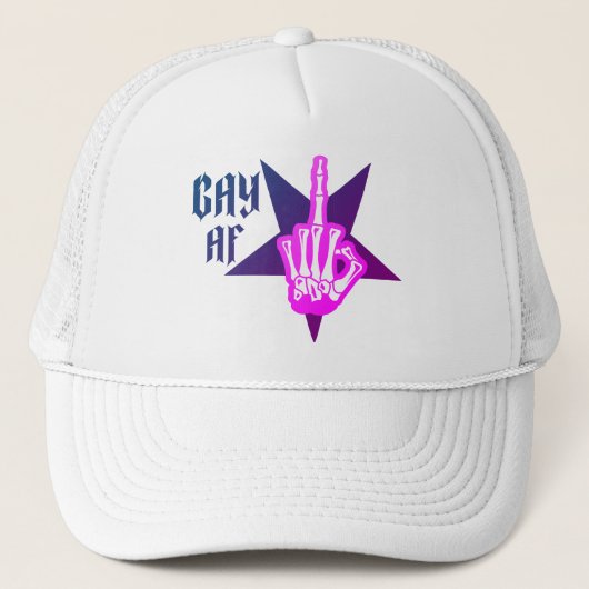 Pink Pride Defiance Trucker Pet (Voorkant)