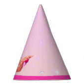 Pink Princess Birthday Party Hat Feesthoedjes (Rechts)
