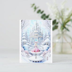 Pink Princess Briefkaart