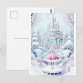 Pink Princess Briefkaart (Voorkant / Achterkant)