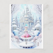 Pink Princess Briefkaart (Voorkant)