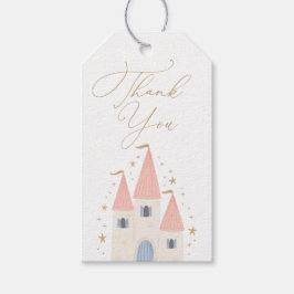 Pink Princess Castle Girl Birthday Party Cadeaulabel