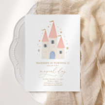 Pink Princess Castle Girl Birthday Party