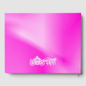 Pink Princess Coach & Paarden Sweet 16 Gastenboek (Achterkant)