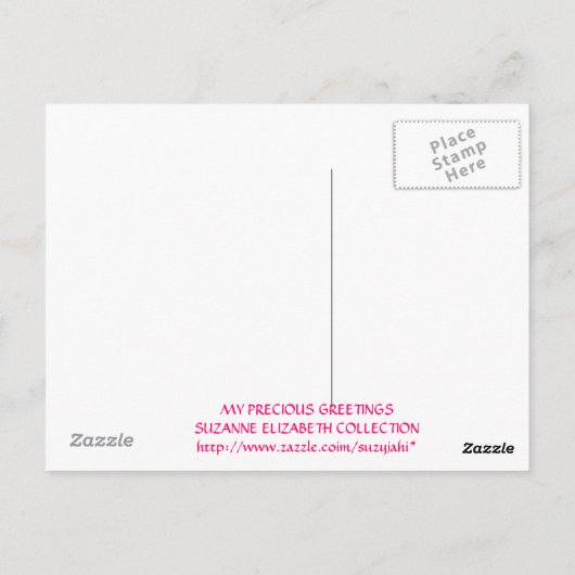 PINK PRINCESS COLLECTIE BRIEFKAART (Achterkant)